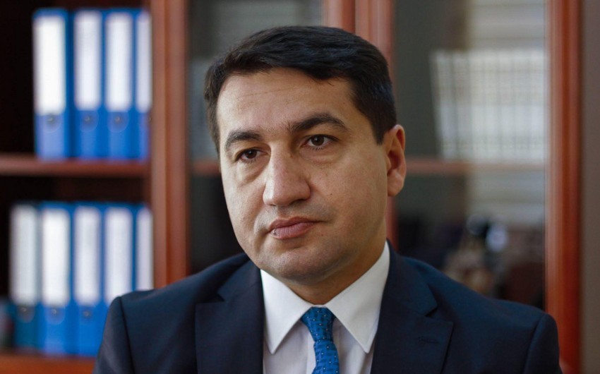 Хикмет Гаджиев: Мирное население Азербайджана ежедневно сталкивается с угрозой мин, установленных Арменией