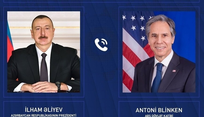 Энтони Блинкен позвонил Ильхаму Алиеву