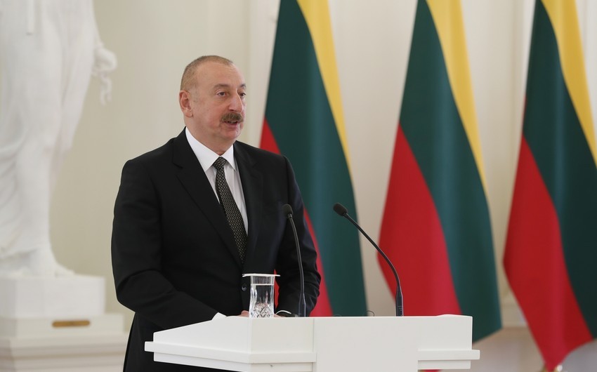  Ильхам Алиев: Азербайджан предпринимает серьезные шаги по транспортировке  газа в Европу