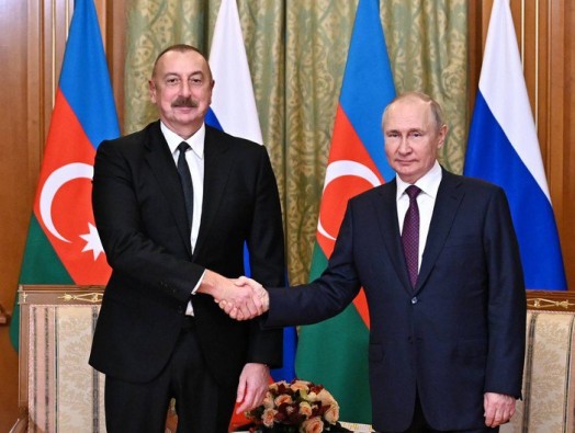  Путин  поздравил Ильхама Алиева