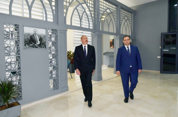Ильхам Алиев на открытии нового здания Минсельхоза (ФОТО)