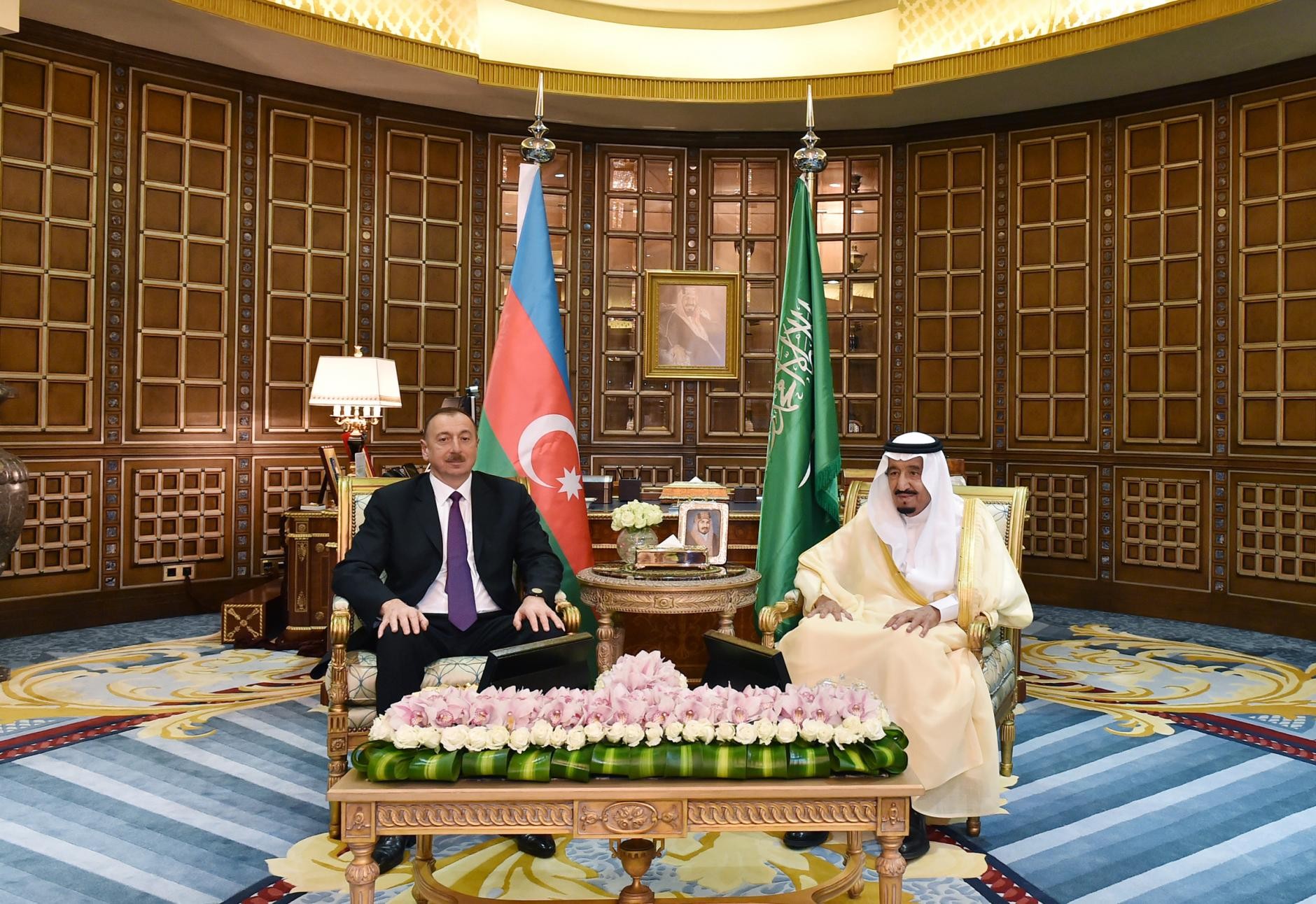  Ильхам Алиев  поздравил короля Саудовской Аравии (ОБНОВЛЕНО)