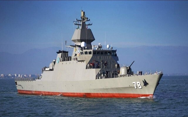 Иран спустил эсминец Dilman в воды Каспия