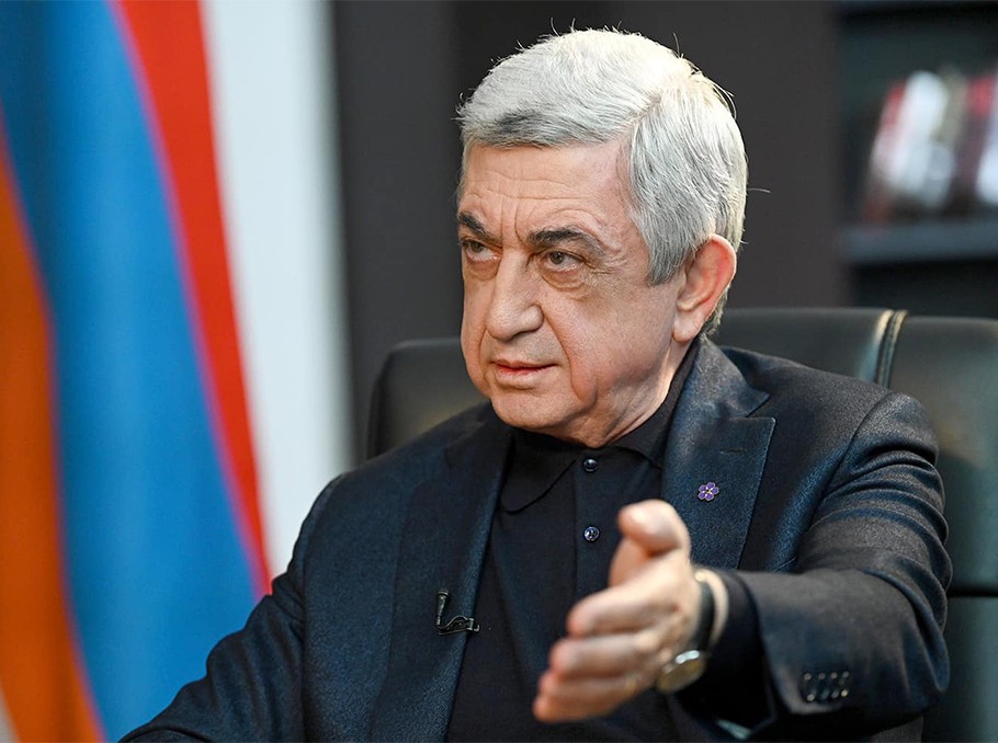 Саргсян призывает армян свергнуть Пашиняна