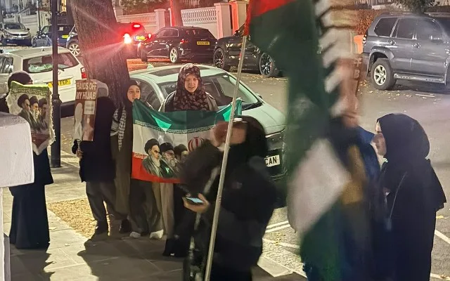Проиранские элементы устроили провокацию у посольства Азербайджана в Лондоне