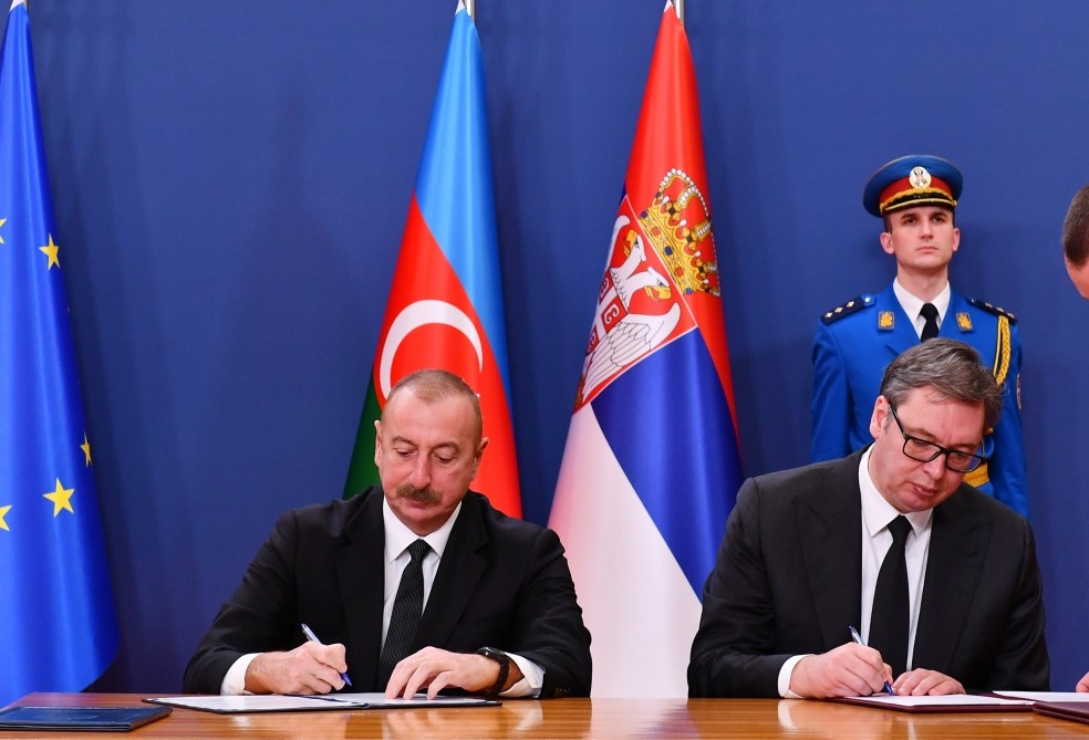 В Белграде подписаны азербайджано-сербские документы - ФОТО