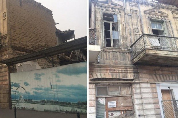 Они разрушили жилое архитектурное здание в Баку. Жалоба на варварство, беззаконие и произвол - ФОТО