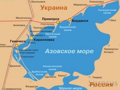Россия объявила об аншлюсе Азовского моря