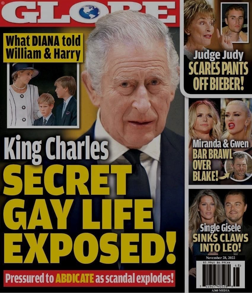 Король Чарльз оказался геем 