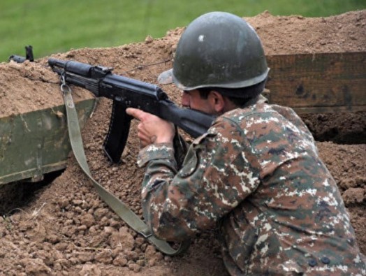 Армяне стреляют по Дашкесану